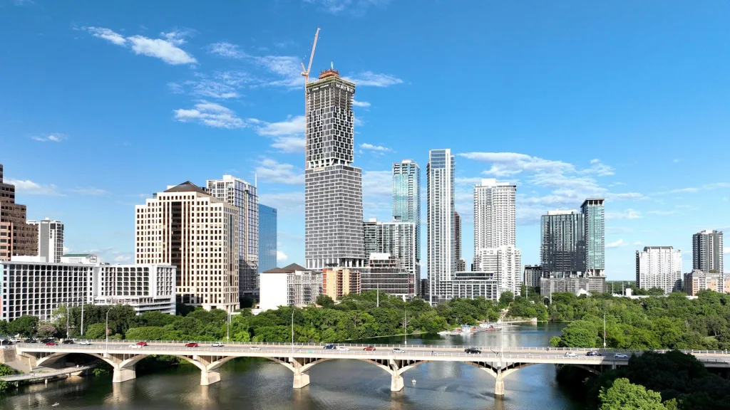 Featured in Dezeen | Photos Show Texas's Tallest Skyscraper Nearing ...